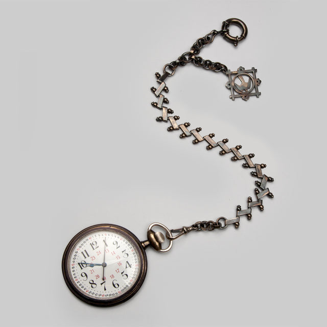 Bespoke pocket watch chain made for Eva Green’s Miss Peregrine character.